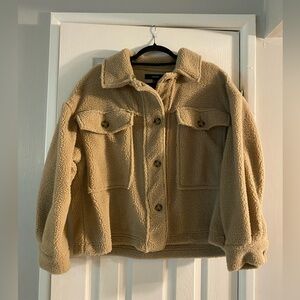 Tan Teddy Jacket